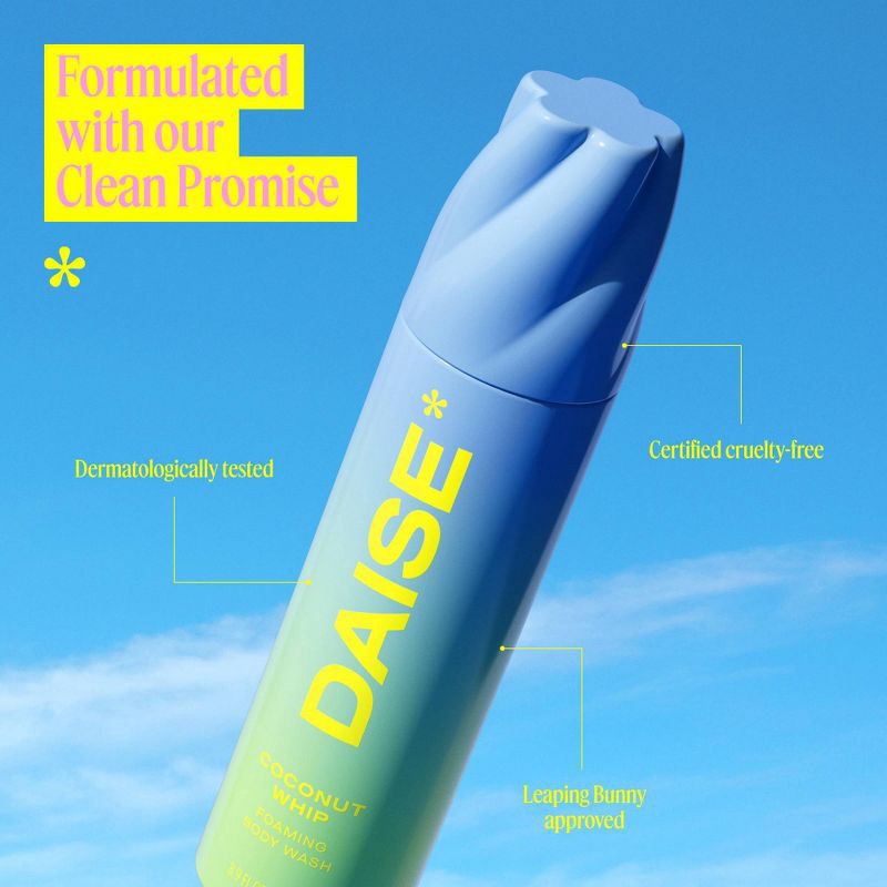 slide 3 of 10, DAISE Coconut Foaming Body Wash - 8.8oz, 8.8 oz