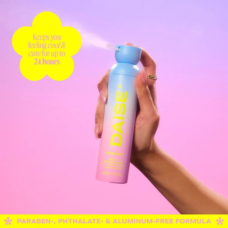 slide 2 of 10, DAISE Lowkey Full Body Deodorant Spray - 3.5oz, 3.5 oz