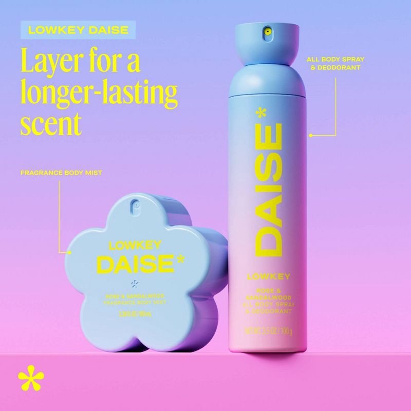 slide 6 of 10, DAISE Lowkey Full Body Deodorant Spray - 3.5oz, 3.5 oz