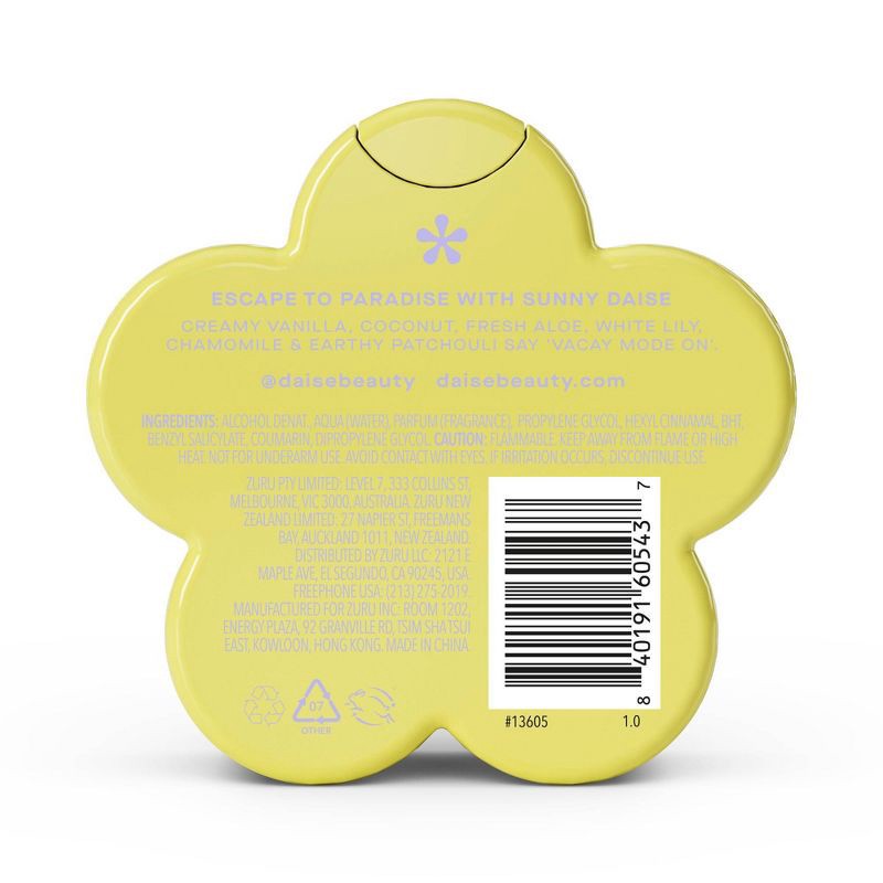 slide 10 of 10, DAISE Fragrance Women's Body Mist - Sunny - 3.38 fl oz, 3.38 fl oz