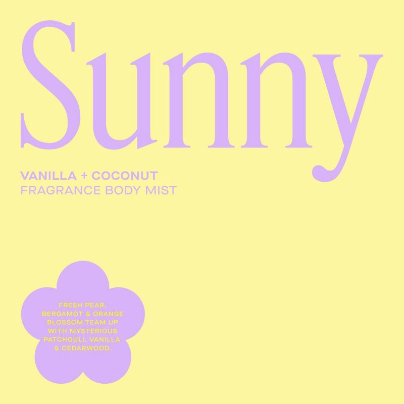 slide 4 of 10, DAISE Fragrance Women's Body Mist - Sunny - 3.38 fl oz, 3.38 fl oz