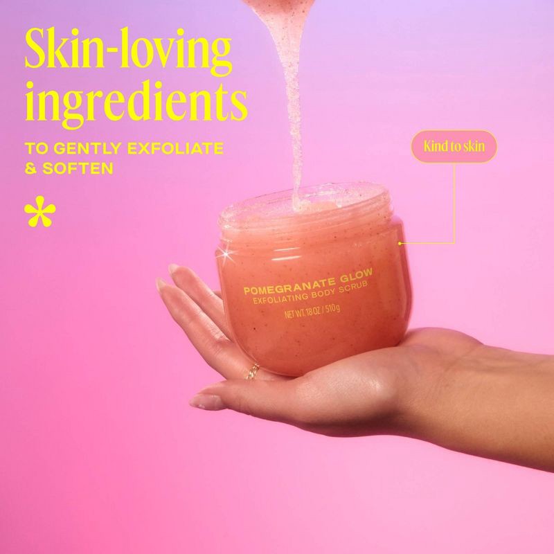 slide 2 of 10, DAISE Pomegranate Exfoliating Body Scrub - 18oz, 18 oz