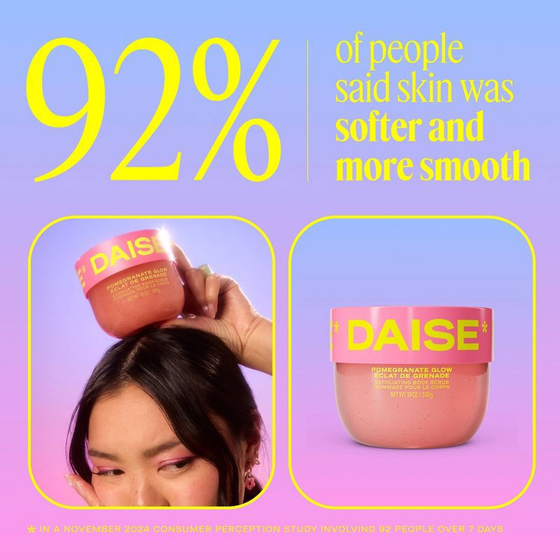 slide 6 of 10, DAISE Pomegranate Exfoliating Body Scrub - 18oz, 18 oz