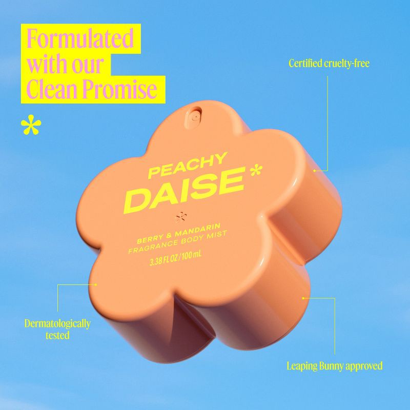slide 2 of 10, DAISE Fragrance Women's Body Mist - Peachy - 3.38 fl oz, 3.38 fl oz