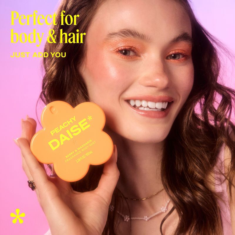 slide 10 of 10, DAISE Fragrance Women's Body Mist - Peachy - 3.38 fl oz, 3.38 fl oz