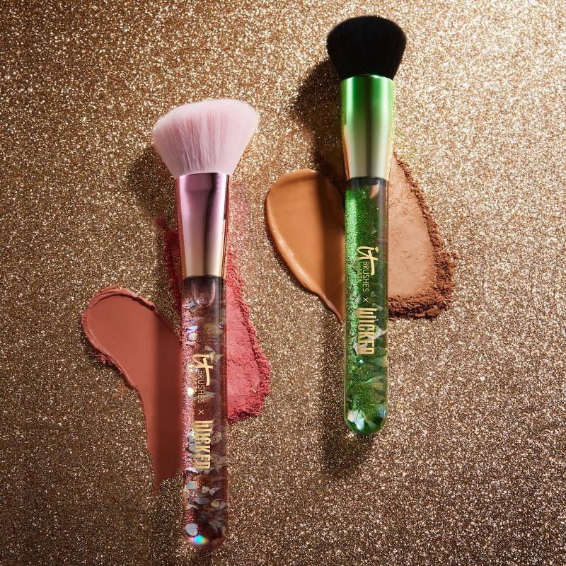 slide 3 of 8, IT Cosmetics IT Brushes For Ulta x Wicked Blush & Foundation Brush Duo - 2pc - Ulta Beauty, 2 ct