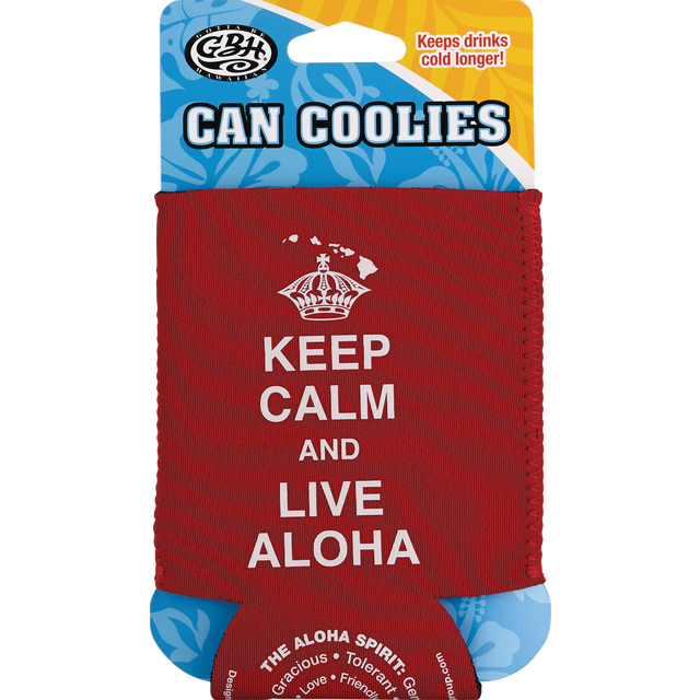 slide 1 of 1, Islander Group Flat Can Coolie Keep Calm - Ea, 1 ct