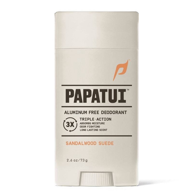 slide 2 of 10, Papatui Men's Aluminum-Free 48-Hour Odor Protection Solid Deodorant - Sandalwood Suede - 2.6oz, 2.6 oz