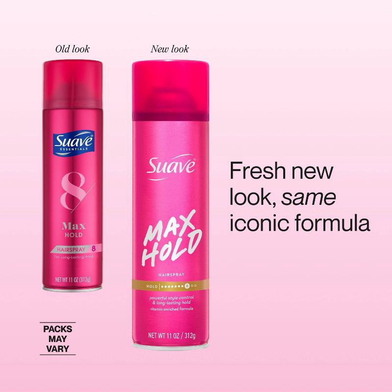 slide 6 of 9, Suave Max Hold Scented Hairspray - 11oz, 11 oz