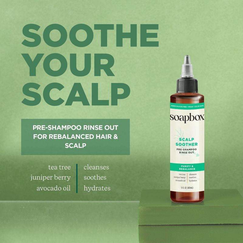 slide 3 of 8, Soapbox Pre-Shampoo Scalp Soother - 5 fl oz, 5 fl oz