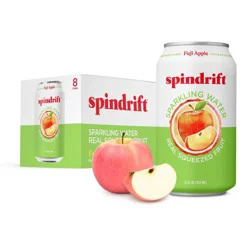 Spindrift Fuji Apple Sparkling Water - 8pk/12 fl oz Cans