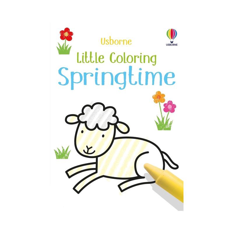slide 1 of 3, Usborne Books Little Coloring Springtime - by Matthew Oldham (Paperback), 1 ct