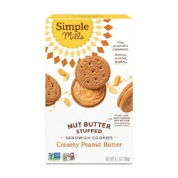 Simple Mills Creamy Peanut Butter Sandwich Cookie - 6.7oz
