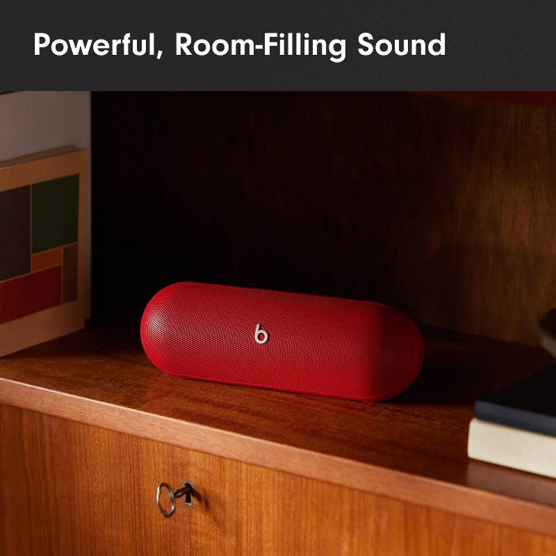 slide 5 of 22, Beats Pill Wireless Bluetooth Speaker - Statement Red, 1 ct