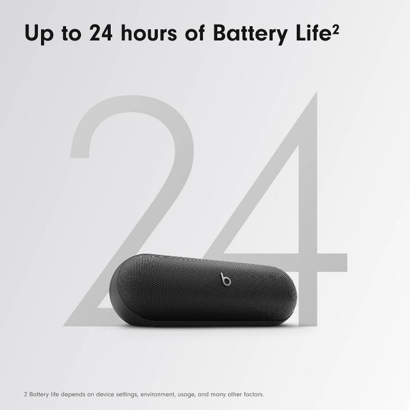 slide 3 of 21, Beats Pill Wireless Bluetooth Speaker - Matte Black, 1 ct