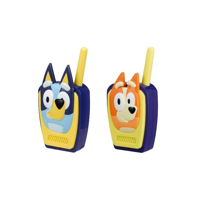 slide 2 of 6, Bluey Walkie Talkies: Toy Spy Gear for Creativity, Bluey License, Plastic Material, 1 ct