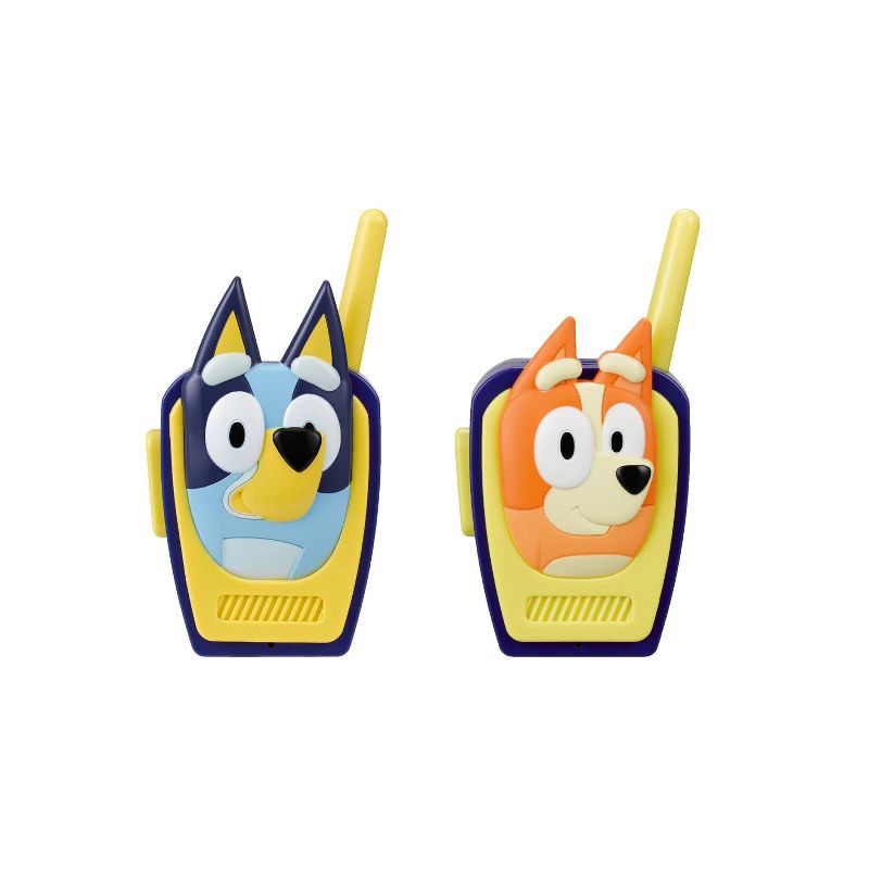 slide 1 of 6, Bluey Walkie Talkies: Toy Spy Gear for Creativity, Bluey License, Plastic Material, 1 ct