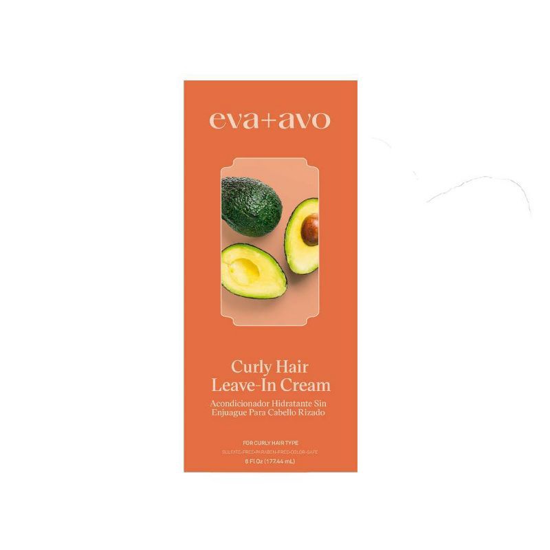 slide 2 of 5, eva+avo Curly Hair Rosemary Avocado Leave-In Conditioner - 6 fl oz, 6 fl oz