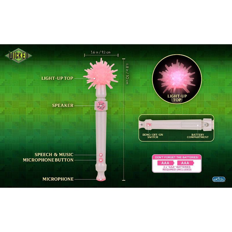slide 2 of 6, Wicked Sing-Along Wand, 1 ct
