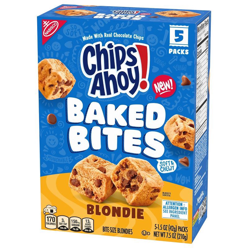 slide 8 of 13, Chips Ahoy! Baked Cookie Bites - 7.1oz, 7.1 oz