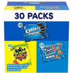 NABISCO Cookies & Candy Variety Pack - 29.7oz/30ct
