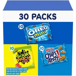 NABISCO Cookies & Candy Variety Pack - 29.7oz/30ct