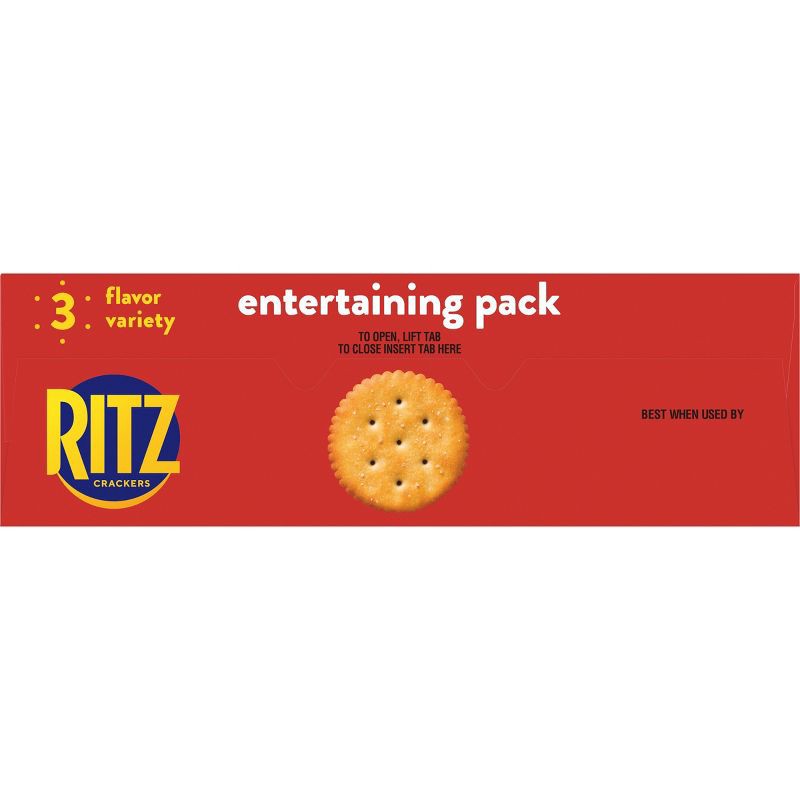 slide 12 of 13, RITZ Entertaining Variety Pack Crackers Party Snacks - 10.3oz, 10.3 oz