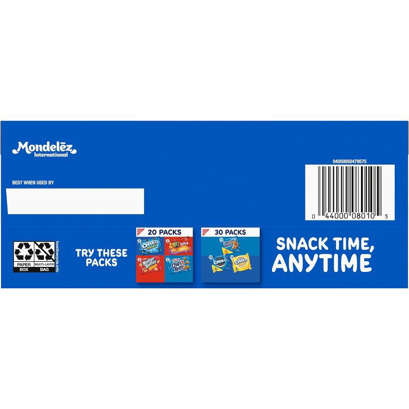 slide 14 of 14, NABISCO Cookies Mini Variety Pack - 10oz/10ct, 10 ct; 10 oz
