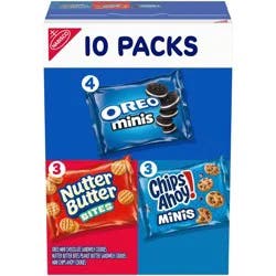 NABISCO Cookies Mini Variety Pack - 10oz/10ct