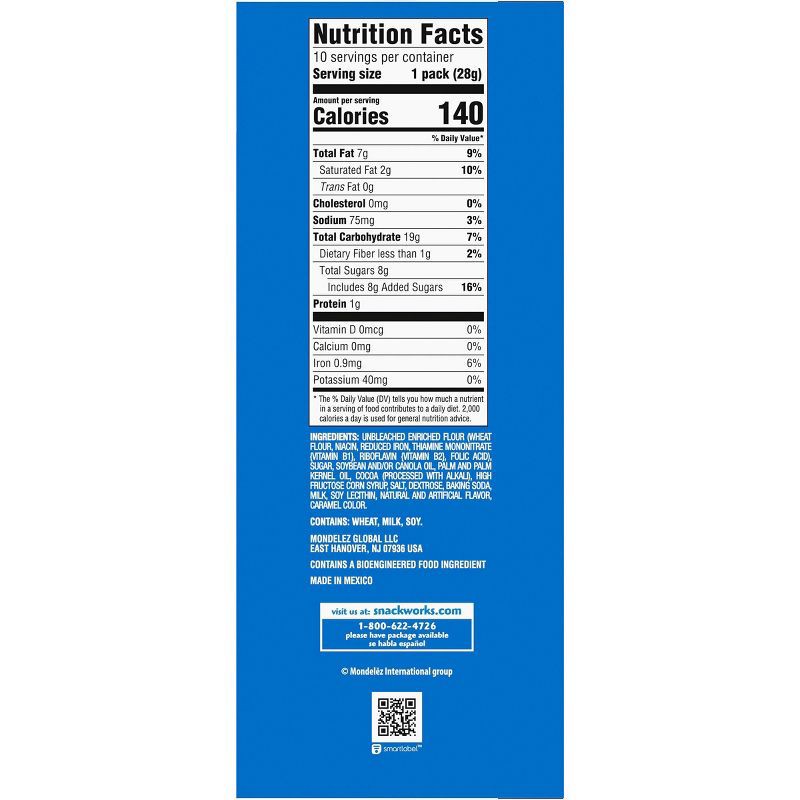 slide 2 of 18, Chips Ahoy! Mini Original Chocolate Chip Cookies Snack Pack - 10oz/10ct, 10 ct; 10 oz