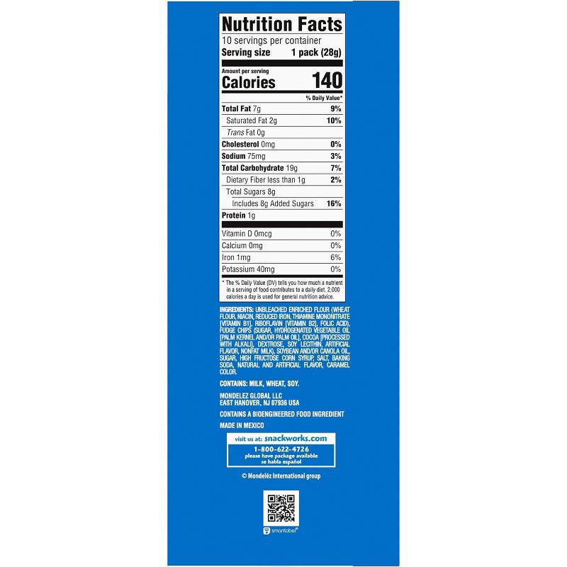 slide 13 of 18, Chips Ahoy! Mini Original Chocolate Chip Cookies Snack Pack - 10oz/10ct, 10 ct; 10 oz