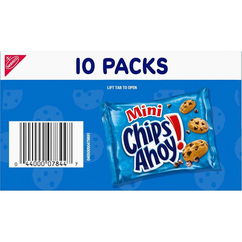 slide 14 of 18, Chips Ahoy! Mini Original Chocolate Chip Cookies Snack Pack - 10oz/10ct, 10 ct; 10 oz