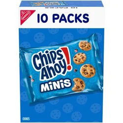 Chips Ahoy! Mini Original Chocolate Chip Cookies Snack Pack - 10oz/10ct