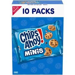 Chips Ahoy! Mini Original Chocolate Chip Cookies Snack Pack - 10oz/10ct
