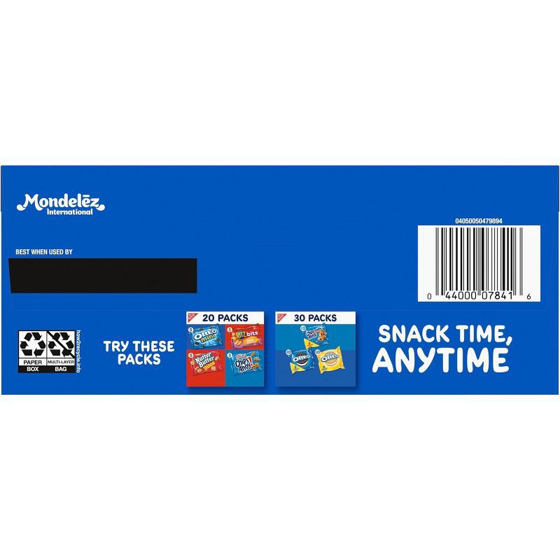 slide 15 of 17, Oreo Mini Chocolate Sandwich Cookies Snack Pack - 10oz/10ct, 10 ct; 10 oz