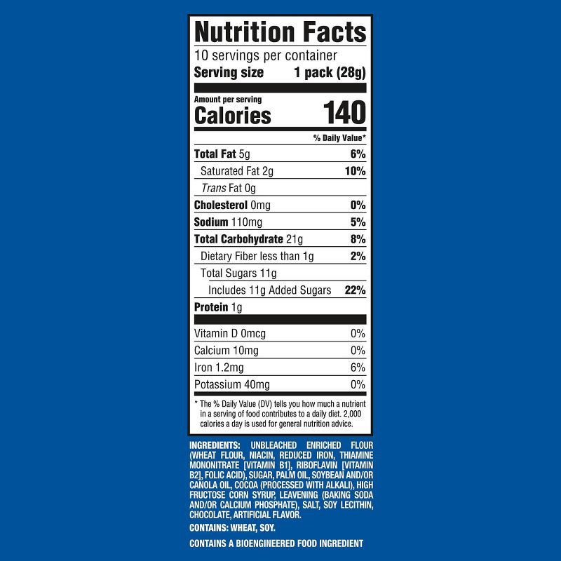 slide 5 of 17, Oreo Mini Chocolate Sandwich Cookies Snack Pack - 10oz/10ct, 10 ct; 10 oz