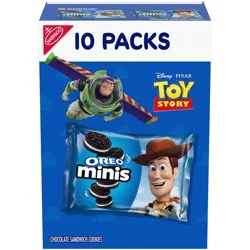 Oreo Mini Chocolate Sandwich Cookies Snack Pack - 10oz/10ct