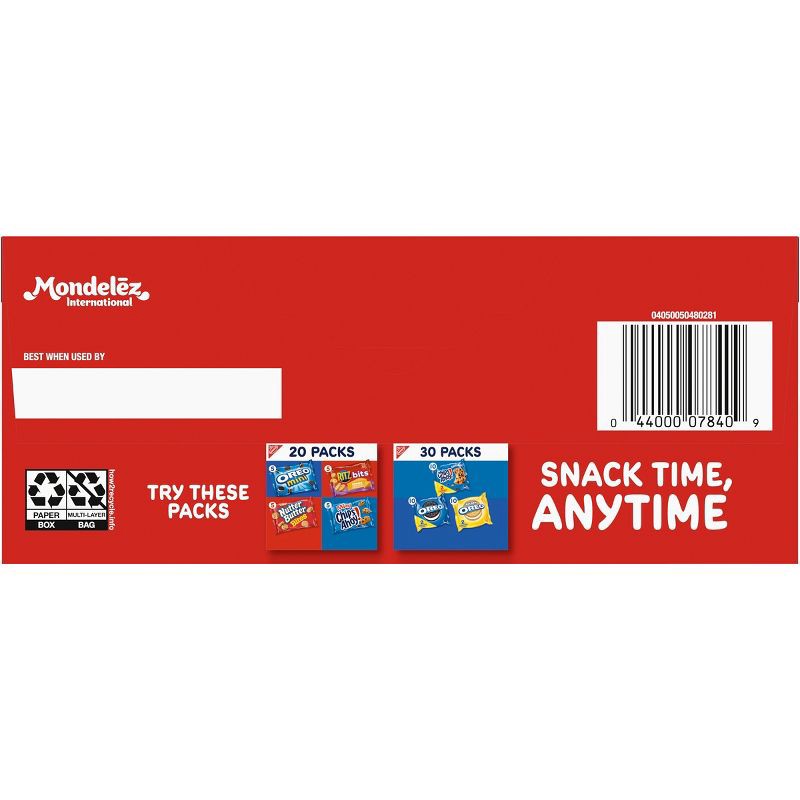 slide 14 of 14, RITZ Bits Cheese Sandwich Crackers Snack Pack Lunch Snacks - 10ct, 10 ct; 10 oz