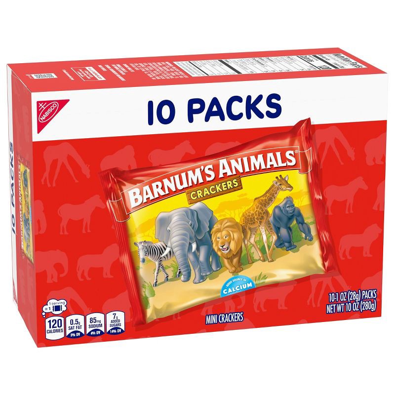slide 2 of 14, Barnum's Animals Original Crackers Multipack - 10oz/10ct, 10 ct; 10 oz