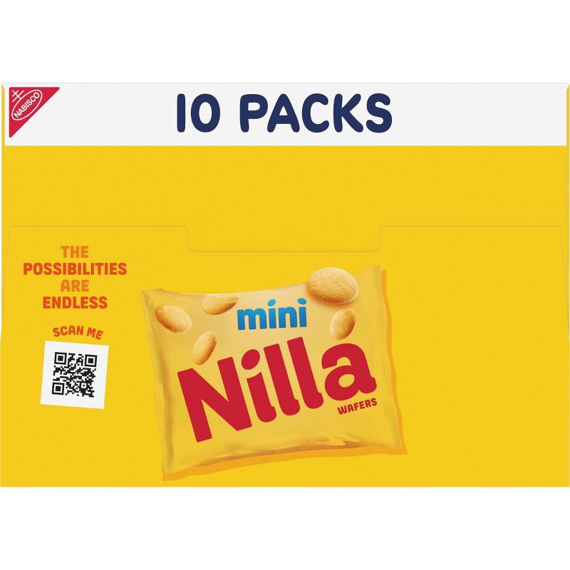 slide 13 of 13, Nilla Mini Vanilla Wafer Cookies Snack Packs - 10oz/10ct, 10 ct; 10 oz