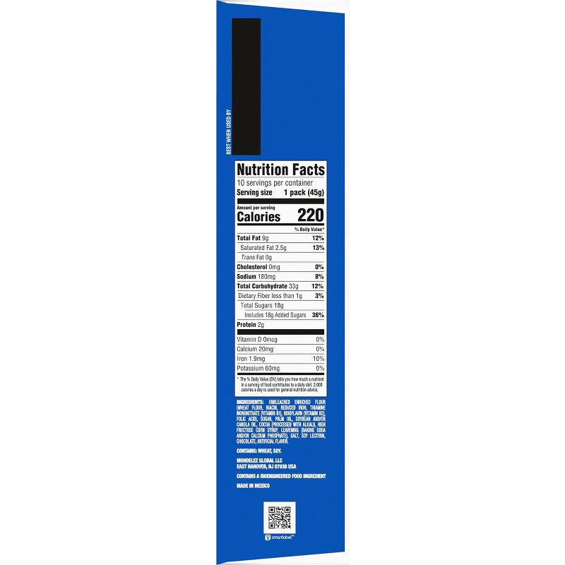 slide 12 of 14, Oreo Chocolate Sandwich Cookies Snack Pack - 15.9oz/10ct, 15.9 oz, 10 ct