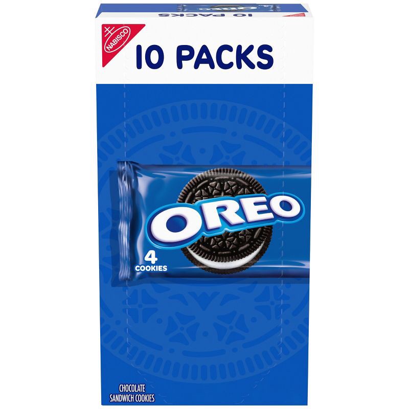 slide 1 of 14, Oreo Chocolate Sandwich Cookies Snack Pack - 15.9oz/10ct, 15.9 oz, 10 ct