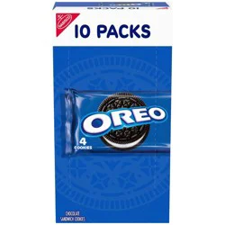 Oreo Chocolate Sandwich Cookies Snack Pack - 15.9oz/10ct