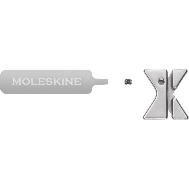slide 2 of 3, Moleskine Star Pin Silver, 1 ct