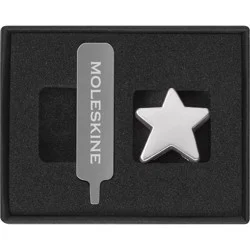 Moleskine Star Pin Silver