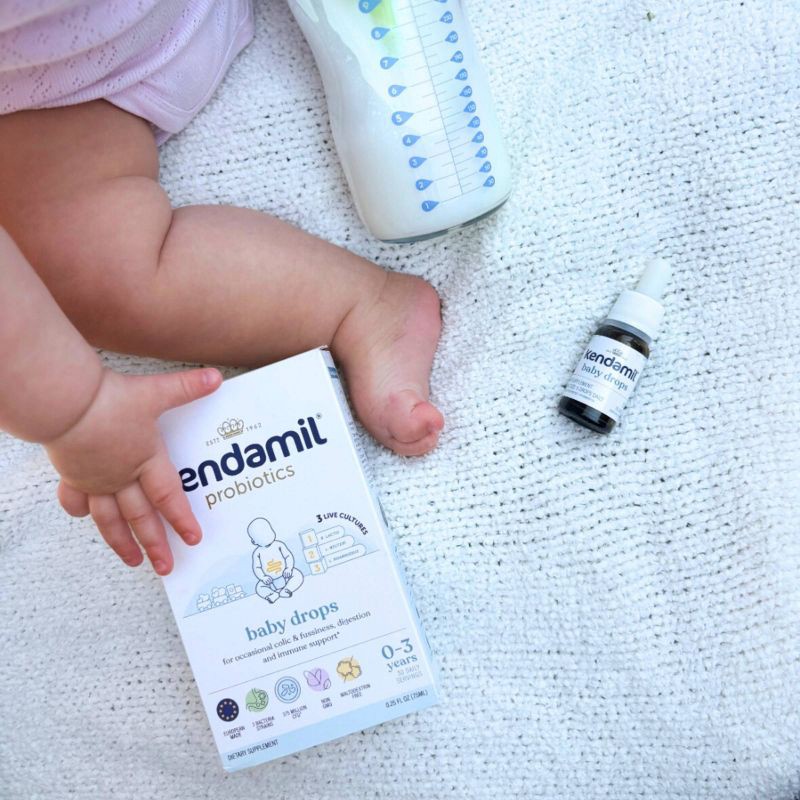 slide 2 of 9, Kendamil Baby Probiotic Drops - 0.25 fl oz, 0.25 fl oz