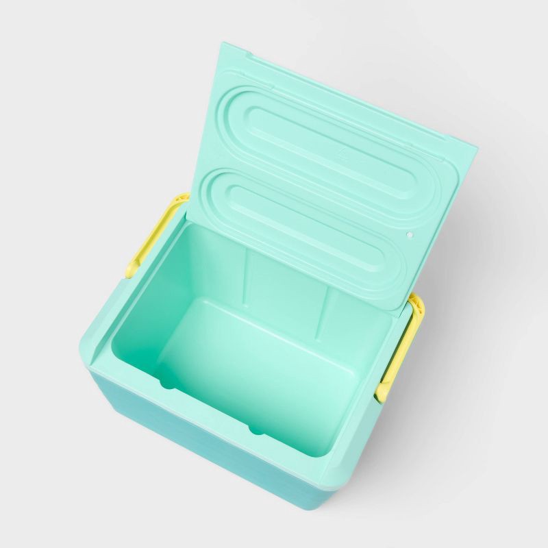 slide 2 of 3, 14 Cans/10qt Hard Sided Cooler - Sun Squad™ Green, 14 cans, 10 qt