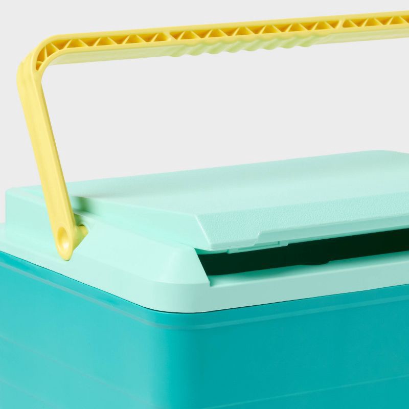 slide 3 of 3, 14 Cans/10qt Hard Sided Cooler - Sun Squad™ Green, 14 cans, 10 qt