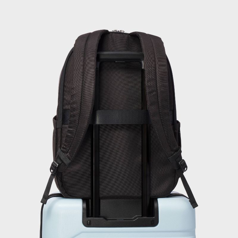 slide 5 of 5, Everyday to Travel Backpack - All In Motion™ Black: Water-Resistant, Fits 17" Laptop, 1 ct