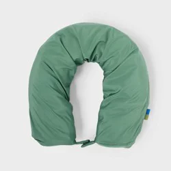 Packing Cube with Neck Pillow - Open Story™ Green: Travel Luggage Accessory